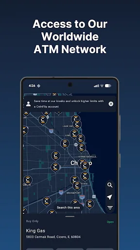 CoinFlip Crypto Wallet screenshot 3