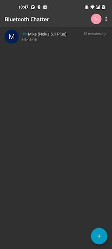 Bluetooth Chatter screenshot 1