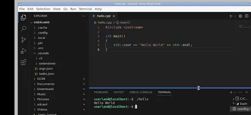 deVStudio screenshot 2