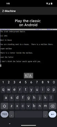 Z-Machine: Play Zork screenshot 2