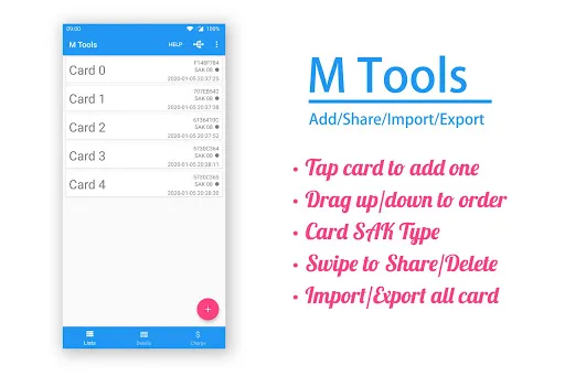 MTools - Mifare ACR122 PN532 screenshot 1