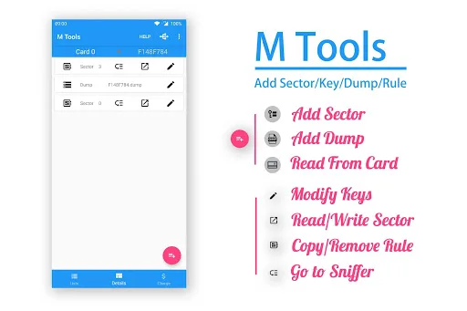 MTools - Mifare ACR122 PN532 screenshot 2