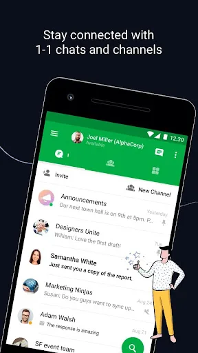 Flock - Team Chat & Collaborat screenshot 1
