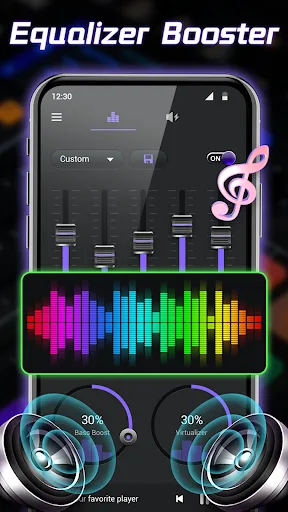 Equalizer- Bass Booster&Volume screenshot 4