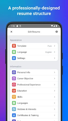cvDoc: AI resume builder screenshot 4