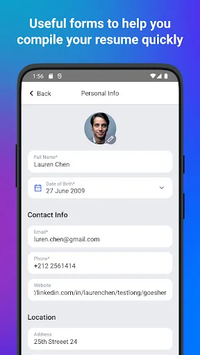 cvDoc: AI resume builder screenshot 5