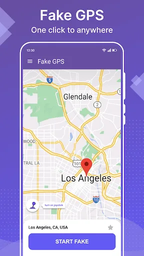 Fake GPS - Mock Location screenshot 1