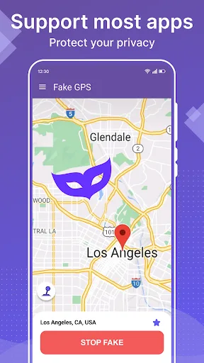 Fake GPS - Mock Location screenshot 3