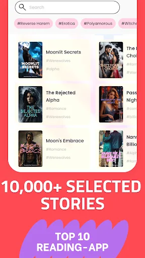 Fictio - Good Novels, Stories screenshot 1