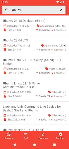 Torrent Search Revolution screenshot 1