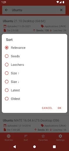 Torrent Search Revolution screenshot 3