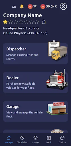Transport Empire Manager screenshot 1