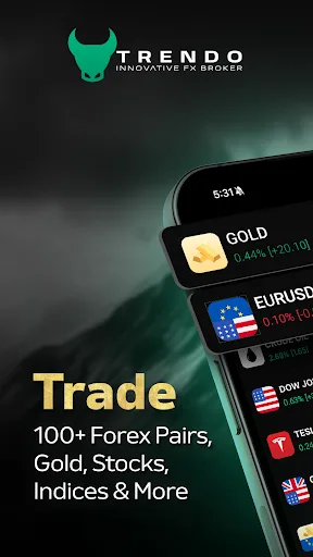 Trendo: Forex & Gold Trading screenshot 1