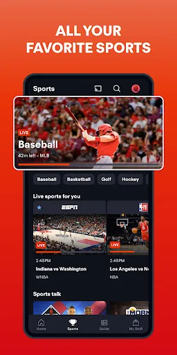 Fubo: Watch Live TV & Sports screenshot 3