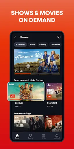 Fubo: Watch Live TV & Sports screenshot 4