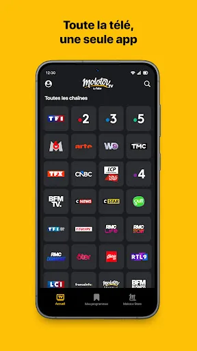 Molotov - TV en direct, replay screenshot 1