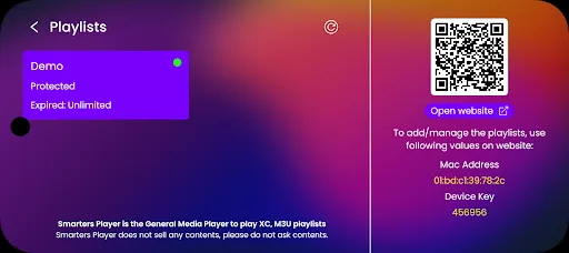 Smarters Player IPTV screenshot 4