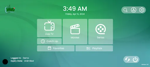 Vivo Player - IPTV screenshot 1