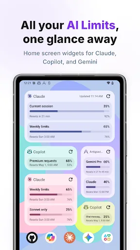 AI Usage: Claude & Copilot screenshot 1