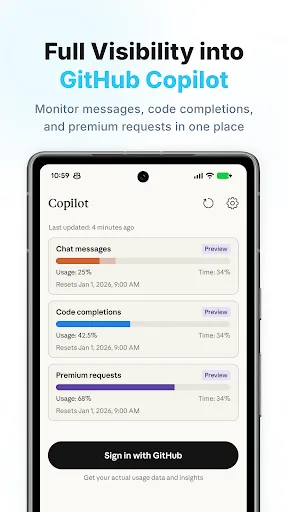 AI Usage: Claude & Copilot screenshot 3