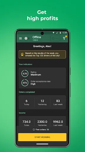OnTaxi Driver Old screenshot 3