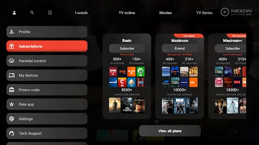 NEXON — for Android TV screenshot 5