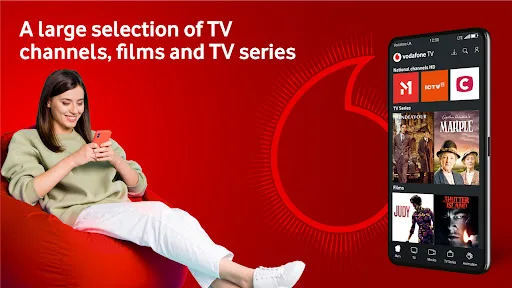 Vodafone TV: Stream TV, Movies screenshot 1