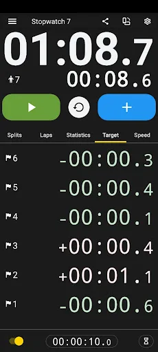 Talking stopwatch multi timer screenshot 5