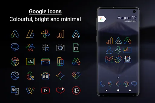 Outline Icons - Icon Pack screenshot 3