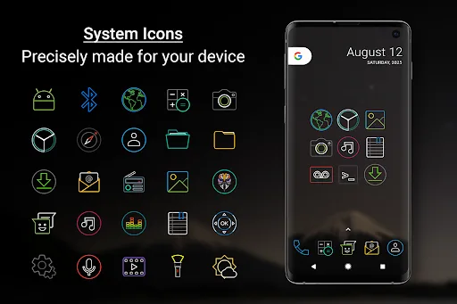 Outline Icons - Icon Pack screenshot 5