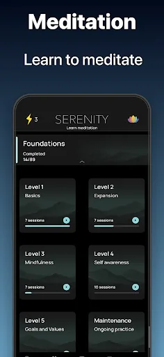 Serenity: Guided Meditation screenshot 1