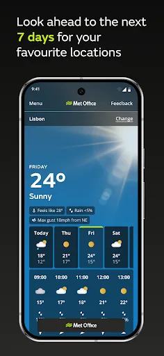 Met Office Weather Forecast screenshot 3