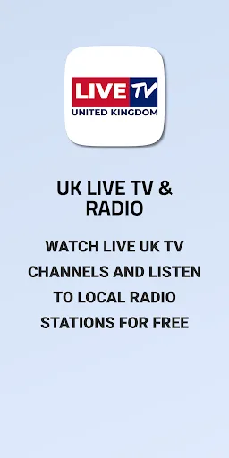 UK Live TV & Radio screenshot 1