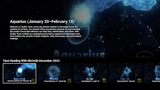 Zodiac Tarot TV screenshot 5