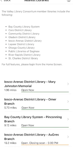 VLC Member Libraries App screenshot 5