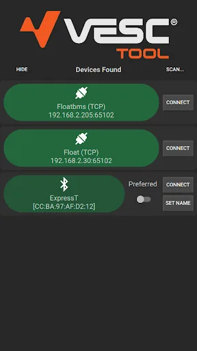 VESC Tool screenshot 1