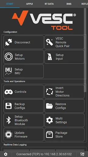 VESC Tool screenshot 2