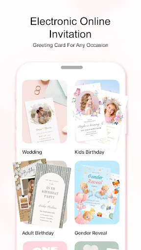 Invitation Maker Greeting Card screenshot 2