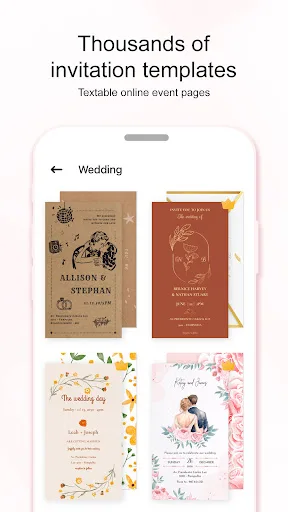 Invitation Maker Greeting Card screenshot 3
