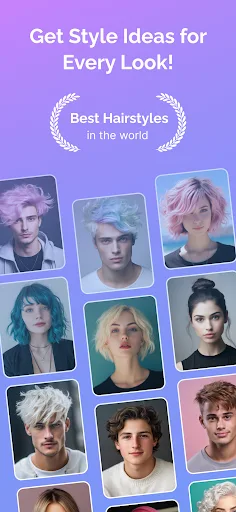 AI Hairstyle : AI Hair Color screenshot 1