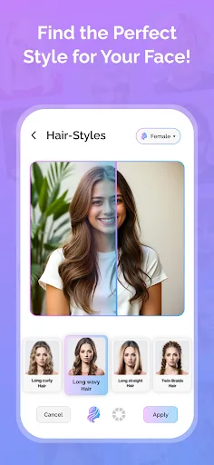 AI Hairstyle : AI Hair Color screenshot 3