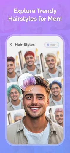 AI Hairstyle : AI Hair Color screenshot 5