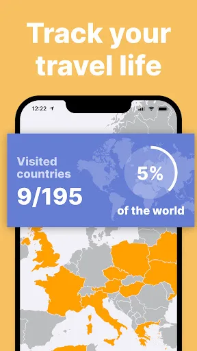 been: track visited countries screenshot 1