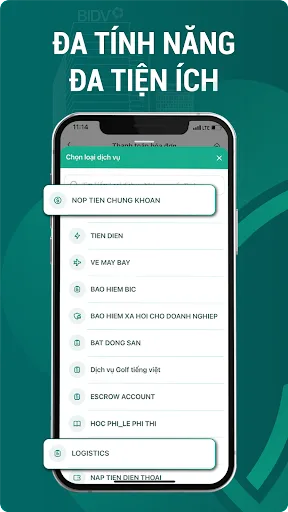 BIDV iBank screenshot 4