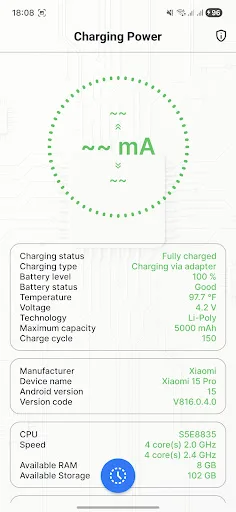 Charging Power - Ampere screenshot 3