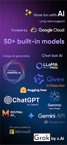 AI Hub: 50+ models LLM in 1min screenshot 1