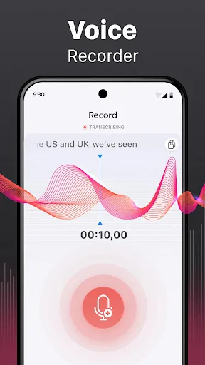 Voice Recorder & Transcriber screenshot 1