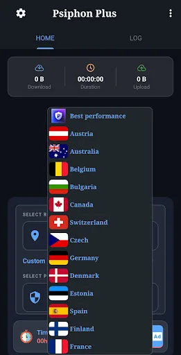 Psiphon Plus screenshot 2