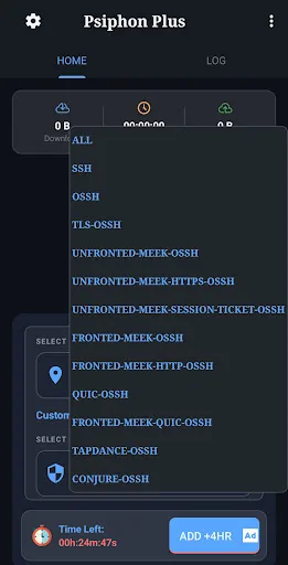 Psiphon Plus screenshot 3