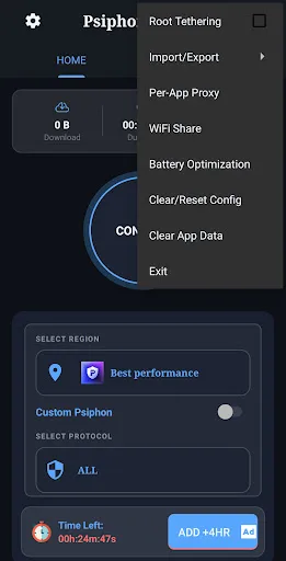 Psiphon Plus screenshot 4